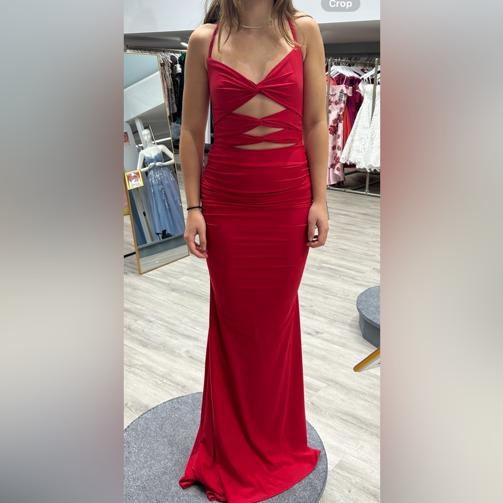 La Femme - 31294 red prom dress